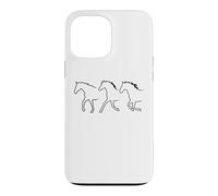 Carcasa para iPhone 13 Pro MAX Paso - Trab - Galop - Caballos