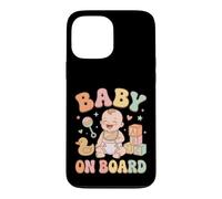 Carcasa para iPhone 13 Pro MAX Pastel Groovy Baby Toy Blocks Sonajero Diseño