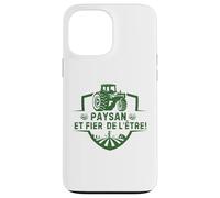 Carcasa para iPhone 13 Pro MAX Paysan et Fier de l'être Design Humor Agricole Fermier