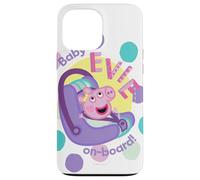 Carcasa para iPhone 13 Pro MAX Peppa Pig Baby Evie On Board