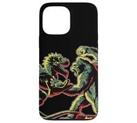 Carcasa para iPhone 13 Pro MAX Plantilla King Kong Skull Island Vs Gaw MonsterVerse Mash Geek