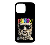 Carcasa para iPhone 13 Pro MAX Platón Funny Philosophy Pop Art Retrato Filósofo