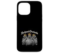 Carcasa para iPhone 13 Pro MAX Pollo Matemáticas Demasiados Pollos Patio Patio Aves Humor Flocado