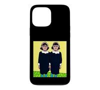 Carcasa para iPhone 13 Pro MAX Pop Art Twin Girls Vintage Cómic Gráfico de Medio Tono