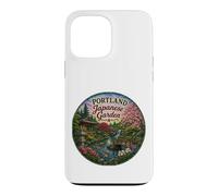 Carcasa para iPhone 13 Pro MAX Portland OR Oregon, Jardín japonés, EE. UU