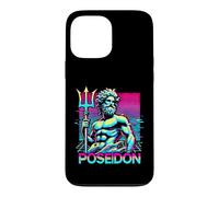 Carcasa para iPhone 13 Pro MAX Poseidón Mitología Griega Antigua Grecia Estilo Vaporwave
