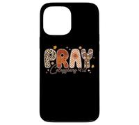 Carcasa para iPhone 13 Pro MAX Pray Colosenses 4:2 Tema de otoño