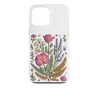 Carcasa para iPhone 13 Pro MAX Pressed Wildflower Meadow Florist Botanical Art