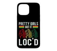 Carcasa para iPhone 13 Pro MAX Pretty Girls Got It Loc'd Hair Afro Lover Melanina Dreadlock