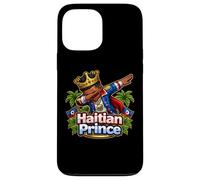 Carcasa para iPhone 13 Pro MAX Príncipe haitiano Dabbing Día de la Bandera de Haití Orgullosos Niños