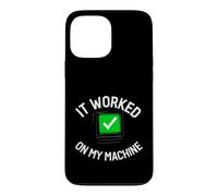 Carcasa para iPhone 13 Pro MAX Programmer It Worked On My Machine Coding Joke