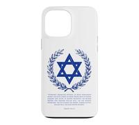 Carcasa para iPhone 13 Pro MAX Psalms 122:6-9 Star of David Israel Bible Verse German