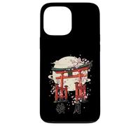 Carcasa para iPhone 13 Pro MAX Puerta Japonesa Torii Cherry Blossom Art Japón Cultura Kanji