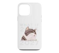 Carcasa para iPhone 13 Pro MAX ¿Qué pasaría si 2026 Fuera Solo un Trailer para 2027? Meme de Gato Divertido