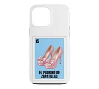 Carcasa para iPhone 13 Pro MAX Quieres Ser Mi Padrino De Zapatillas Quinceañera