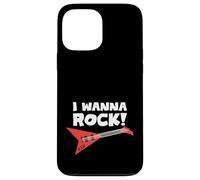 Carcasa para iPhone 13 Pro MAX Quiero Rock, Guitarrista de Banda, Música Punk Rock, Rock'n Roll