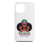 Carcasa para iPhone 13 Pro MAX Quiet Luxury Taurus Afro Women Pink Green Cap Black Girl