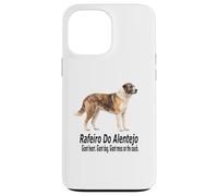 Carcasa para iPhone 13 Pro MAX Rafeiro Do Alentejo Perro Gigante Corazón Gigante Perro Divertido Mascota