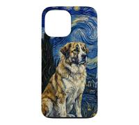 Carcasa para iPhone 13 Pro MAX Rafeiro do Alentejo Perro Van Gogh Noche Estrellada