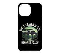 Carcasa para iPhone 13 Pro MAX Railfan - Amante de la Locomotora y Fan del ferrocarril