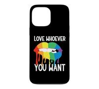 Carcasa para iPhone 13 Pro MAX Rainbow Love Lips Adulto Orgullo Fiesta Lesbianas Queer CSD LGBT