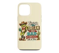 Carcasa para iPhone 13 Pro MAX Rana Vaquera Divertida: Vive el Sueño con Humor