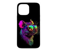 Carcasa para iPhone 13 Pro MAX Rata Ratón Simpático Roedores Ratón Enano Ratas Pequeñas