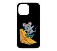 Carcasa para iPhone 13 Pro MAX Ratón Patín Queso Rampa Dibujos Animados