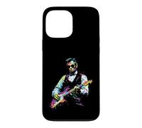 Carcasa para iPhone 13 Pro MAX Rave President Abe Lincoln Tocando Guitarra gráfica EDM Art