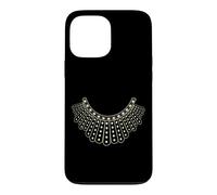 Carcasa para iPhone 13 Pro MAX RBG Ruth Bader Ginsburg Dissent Collar patrón