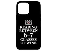 Carcasa para iPhone 13 Pro MAX Read Between The Wines 6 7 Reading 6-7 Just One More Chapter