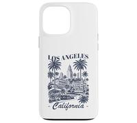 Carcasa para iPhone 13 Pro MAX Recuerdo de Viaje Minimalista del Horizonte de California de Los Ángeles