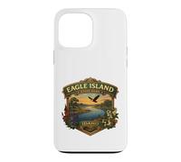 Carcasa para iPhone 13 Pro MAX Recuerdo gráfico de Eagle Island State Park Idaho