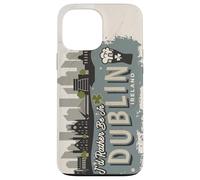 Carcasa para iPhone 13 Pro MAX Recuerdo Vintage I'D Rather Be In Dublin Irlanda