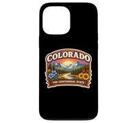 Carcasa para iPhone 13 Pro MAX Recuerdos para visitantes de Recuerdo del Centenario del Estado de Colorado