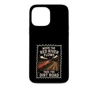 Carcasa para iPhone 13 Pro MAX Red River Flows Take The Dirt Road Humor Adulto