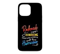 Carcasa para iPhone 13 Pro MAX Redheads Are Sunshine Mixed with A Little Hurricane - Funny