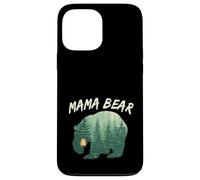 Carcasa para iPhone 13 Pro MAX Regalo Mama Bear In The Woods Mother Regalo para mamá