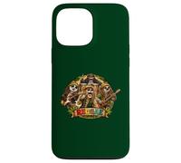 Carcasa para iPhone 13 Pro MAX Reggae música Capybara Island Shiba-Inu y Mono como Banda