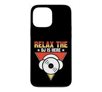 Carcasa para iPhone 13 Pro MAX Relax The DJ Is Here Retro Vinyl DJ