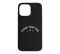 Carcasa para iPhone 13 Pro MAX Reloj Que Té Meme Adolescente Mentiras Tween Chismes Gen Z Argot Verdad