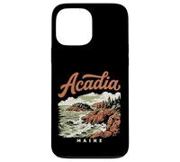 Carcasa para iPhone 13 Pro MAX Retro Acadia National Park Vintage Style Maine Shore