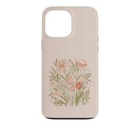 Carcasa para iPhone 13 Pro MAX Retro Animal Print Wildflower Flowers Boho Floral Aesthetic