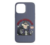 Carcasa para iPhone 13 Pro MAX Retro Biker: Custom Motorcycles Lowbrow Wolf Rockabilly 50s
