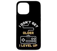 Carcasa para iPhone 13 Pro MAX Retro Gaming - I Don't Get Older I Level Up Gamepad Divertido