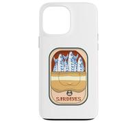 Carcasa para iPhone 13 Pro MAX Retro Graphic Sardines Tinned Fish for Men and Women