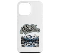 Carcasa para iPhone 13 Pro MAX Retro Rocky Mountains National Park Vintage Style 80s