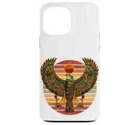 Carcasa para iPhone 13 Pro MAX Retro Vintage Horus Antiguo Falcon Egipcio Jeroglífico