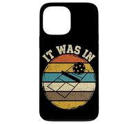 Carcasa para iPhone 13 Pro MAX Retro Vintage Sunset Fue En Pickleball Jugador Disputa