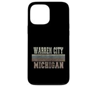 Carcasa para iPhone 13 Pro MAX Retro Warren Ciudad Michigan